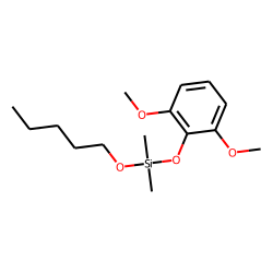 Silane, dimethyl(2,6-dimethoxyphenoxy)pentyloxy-