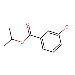 BENZOIC ACID, 3-HYDROXY-, 1-METHYLETHYL ESTER