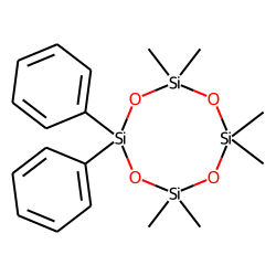 2,2,4,4,6,6-Hexamethyl-8,8-diphenyl-[1,3,5,7,2,4,6,8]cyclotetrasiloxane