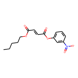 Fumaric acid, 3-nitrophenyl pentyl ester