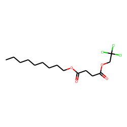 Succinic acid, nonyl 2,2,2-trichloroethyl ester