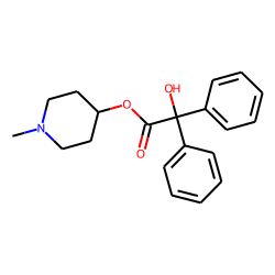 Benzeneacetic acid, «alpha»-hydroxy-«alpha»-phenyl-, 1-methyl-4-piperidinyl ester