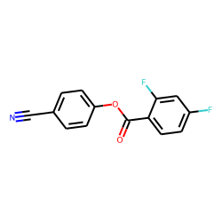 2,4-Difluorobenzoic acid, 4-cyanophenyl ester