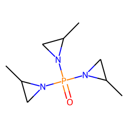 Tris(1-(2-methyl)aziridinyl)phosphine oxide