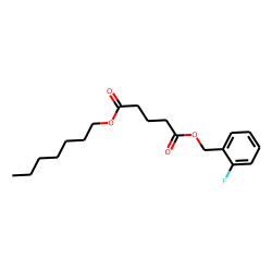 Glutaric acid, 2-fluorobenzyl heptyl ester