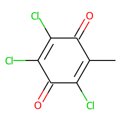 Me-triCl-p-benzoquinone radical