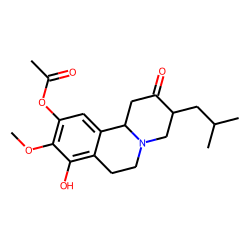 Tetrabenazine M (desmethyl-HO-), monoacetylated