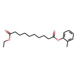 Sebacic acid, ethyl 2-methylphenyl ester