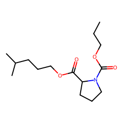 D-Proline, N-propoxycarbonyl-, isohexyl ester