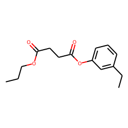 Succinic acid, 3-ethylphenyl propyl ester