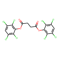 Succinic acid, di(2,3,5,6-tetrachlorophenyl) ester