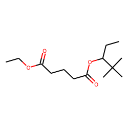 Glutaric acid, 2,2-dimethylpent-3-yl ethyl ester