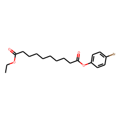Sebacic acid, 4-bromophenyl ethyl ester