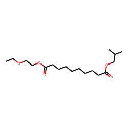 Sebacic acid, 2-ethoxyethyl isobutyl ester