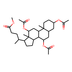 Cholan-24-oic acid, 3,7,12-tris(acetyloxy)-, methyl ester, (3«alpha»,5«beta»,7«beta»,12«alpha»)-