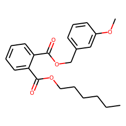 Phthalic acid, hexyl 3-methoxybenzyl ester