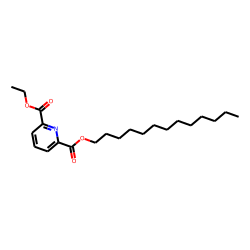 2,6-Pyridinedicarboxylic acid, ethyl tridecyl ester