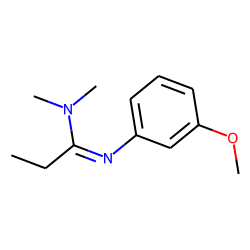 N,N-Dimethyl-N'-(3-methoxyphenyl)-propionamidine