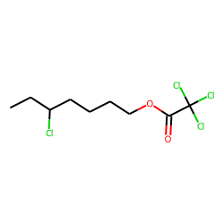 5-chloroheptyl trichloroacetate