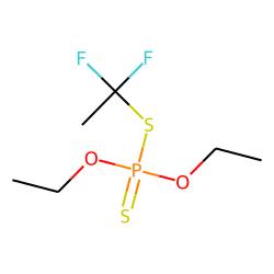 O,O-Diethyl-S-(1,1-difluoroethyl)-dithiophosphate