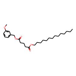 Glutaric acid, 3-methoxybenzyl tetradecyl ester