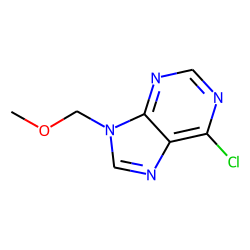 9H-Purine, 6-chloro-9-(methoxymethyl)-