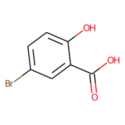 Benzoic acid, 5-bromo-2-hydroxy-