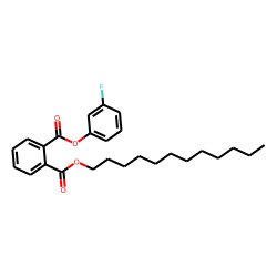 Phthalic acid, dodecyl 3-fluorophenyl ester