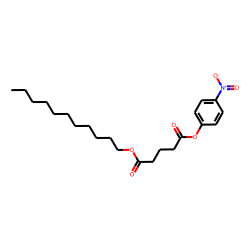 Glutaric acid, 4-nitrophenyl undecyl ester