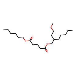 Glutaric acid, hexyl 2-(2-methoxyethyl)heptyl ester