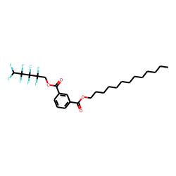 Isophthalic acid, 2,2,3,3,4,4,5,5-octafluoropentyl tridecyl ester