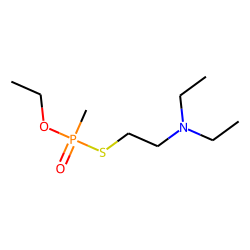 Phosphonothioic acid, methyl-, S-(2-(diethylamino)ethyl) O-ethyl ester