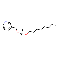1-Octanol, picolinyloxydimethylsilyl ether