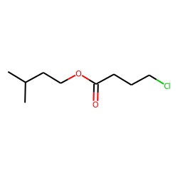 Butanoic acid, 4-chloro, 3-methylbutyl ester