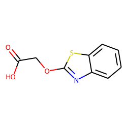 Acetic acid, (2-benzothiazolyloxy)-