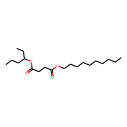 Succinic acid, decyl 3-hexyl ester
