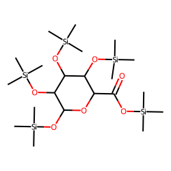 Glucuronic acid, pentakis-TMS