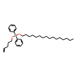 Silane, diphenylhexadecyloxy(pent-4-en-1-yloxy)-
