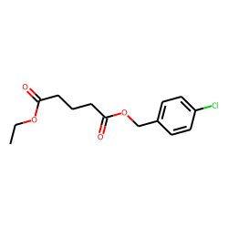Glutaric acid, 4-chlorobenzyl ethyl ester