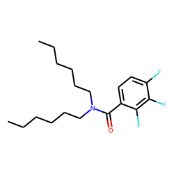 Benzamide, N,N-dihexyl-2,3,4-trifluoro-