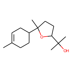2-Furanmethanol, tetrahydro-«alpha»,«alpha»,5-trimethyl-5-(4-methyl-3-cyclohexen-1-yl)-, [2S-[2«alpha»,5«beta»(R*)]]-