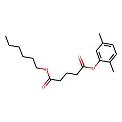 Glutaric acid, 2,5-dimethylphenyl hexyl ester
