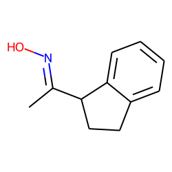 (E)-1-Indan-1-ylethanone oxime