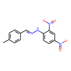 P-tolualdehyde 2,4-dinitro-phenylhydrazone