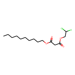 Malonic acid, decyl 2,2-dichloroethyl ester