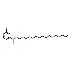 m-Toluic acid, hexadecyl ester