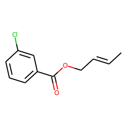 (E)-But-2-enyl 3-chlorobenzoate