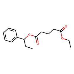 Glutaric acid, ethyl 1-phenylpropyl ester
