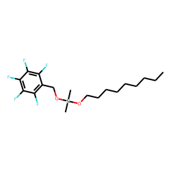 Silane, dimethyl(pentafluorobenzyloxy)nonyloxy-