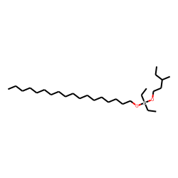 Silane, diethyl(3-methylpentyloxy)octadecyloxy-